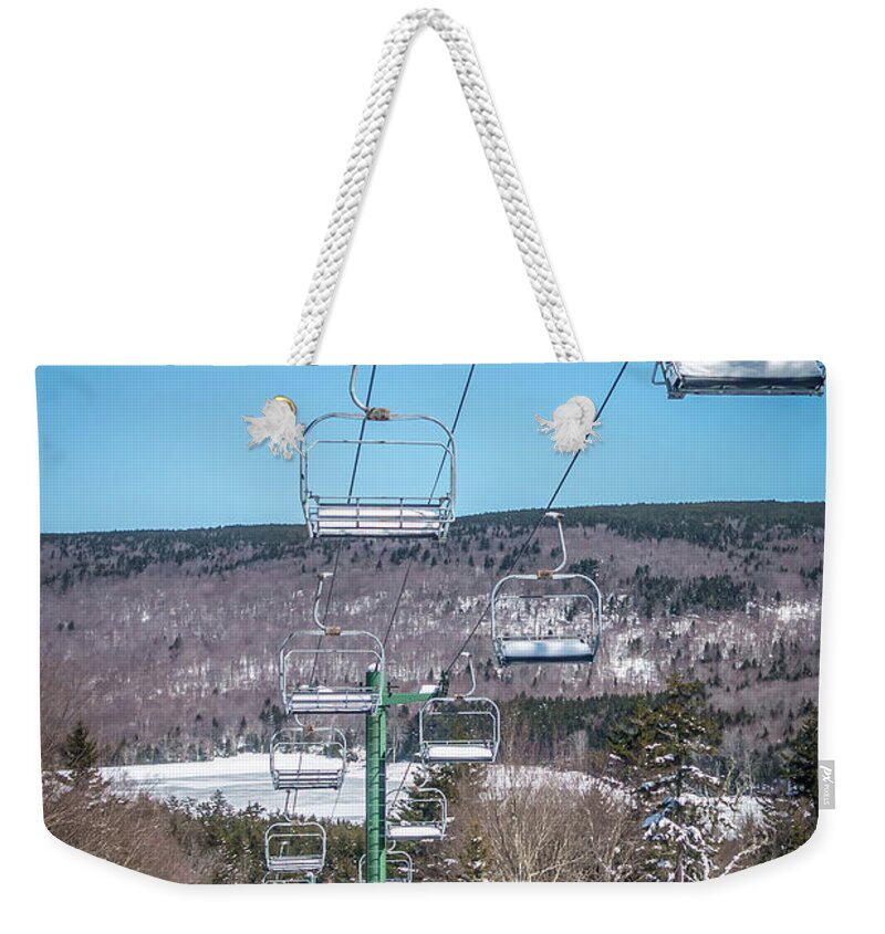 Cass Weekender Tote Bag featuring the photograph Beautiful Nature And Scenery Around Snowshoe Ski Resort In Cass #15 by Alex Grichenko