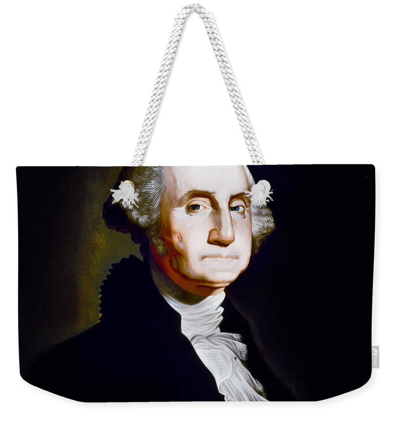 1790s Weekender Tote Bag featuring the photograph George Washington #15 by Granger