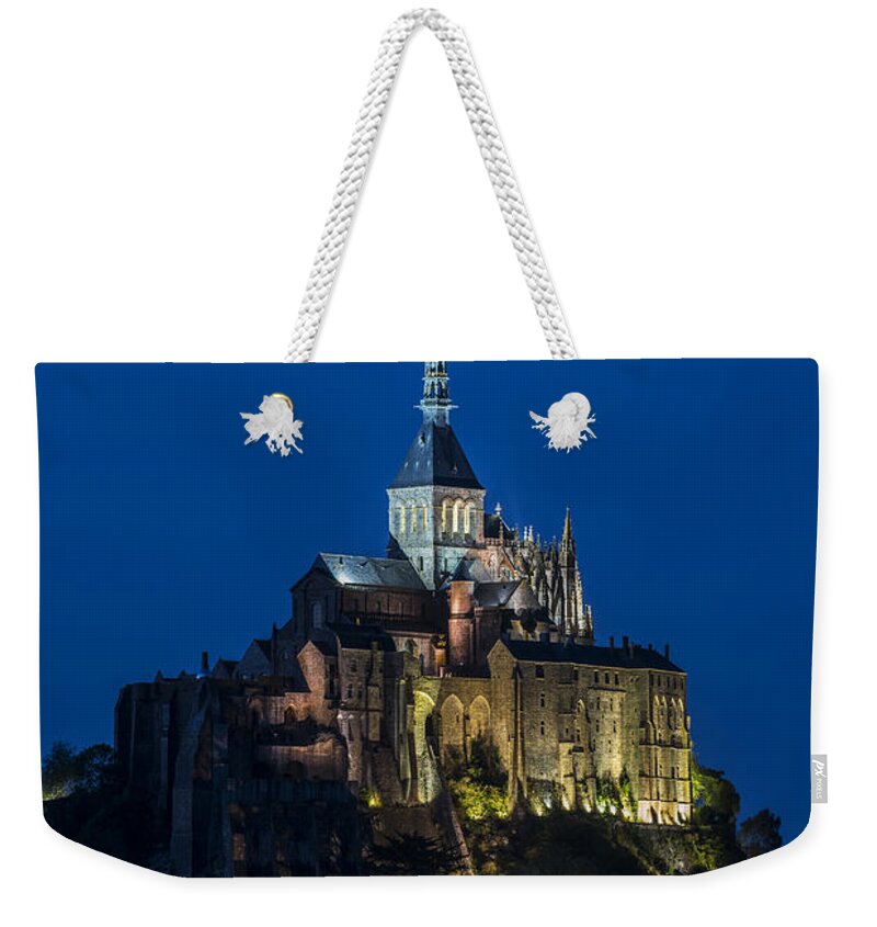 Mont Saint-michel Weekender Tote Bag featuring the photograph 150915p142 by Arterra Picture Library