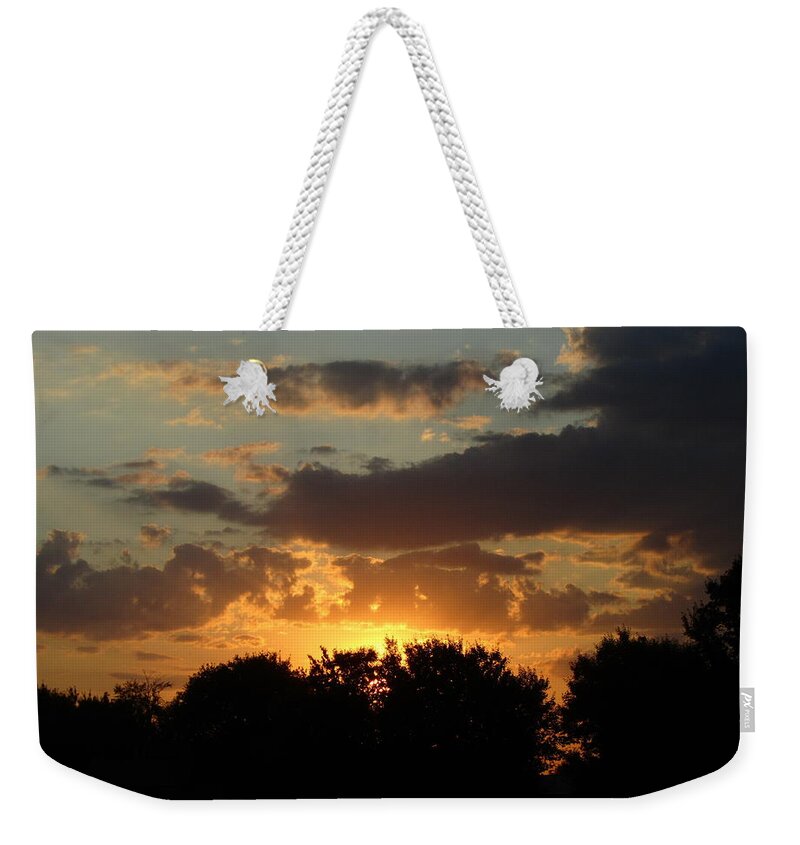 Sunset Weekender Tote Bag featuring the photograph Sunset #16 by Mariel Mcmeeking