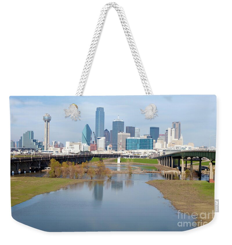 Dallas Weekender Tote Bag featuring the photograph Dallas Texas #17 by Anthony Totah