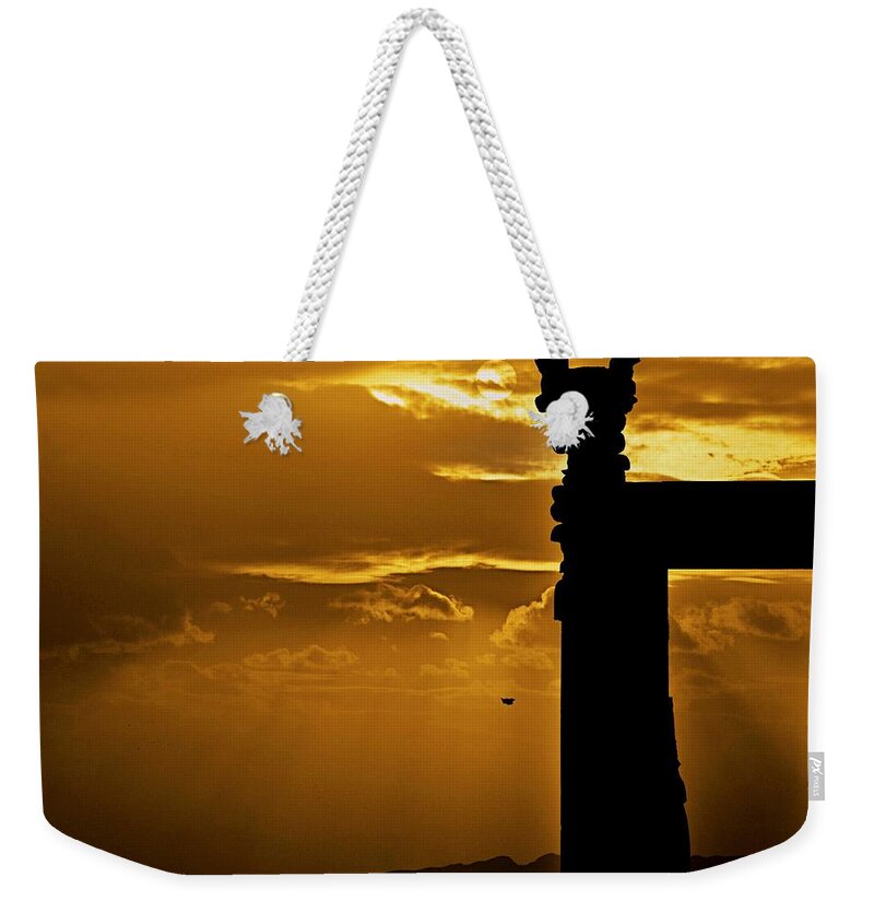 City Weekender Tote Bag featuring the photograph City #18 by Mariel Mcmeeking