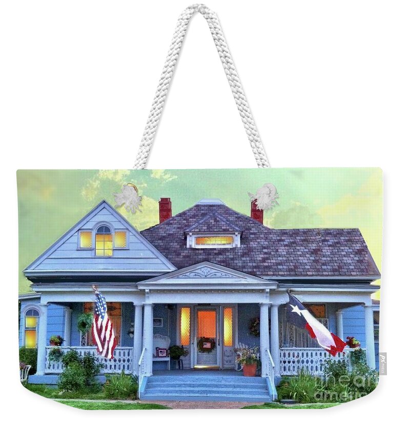 House Weekender Tote Bag featuring the photograph 1904 Victorian House by Janette Boyd