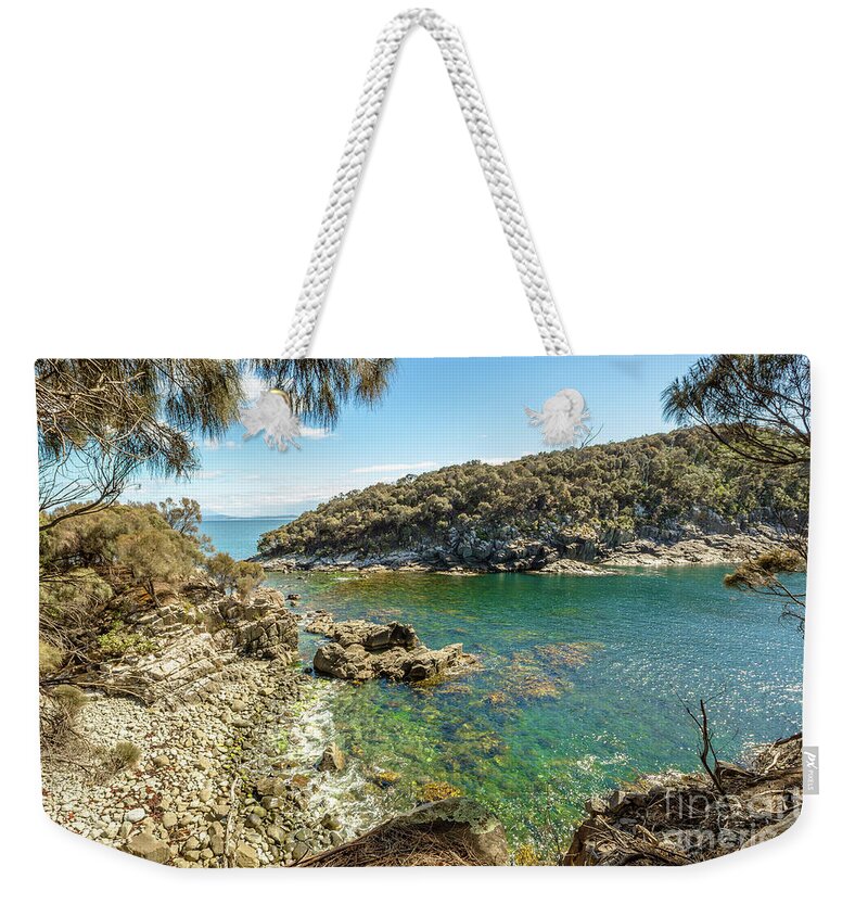 Australian Weekender Tote Bag featuring the photograph Bruny Island Tasmania #2 by Benny Marty