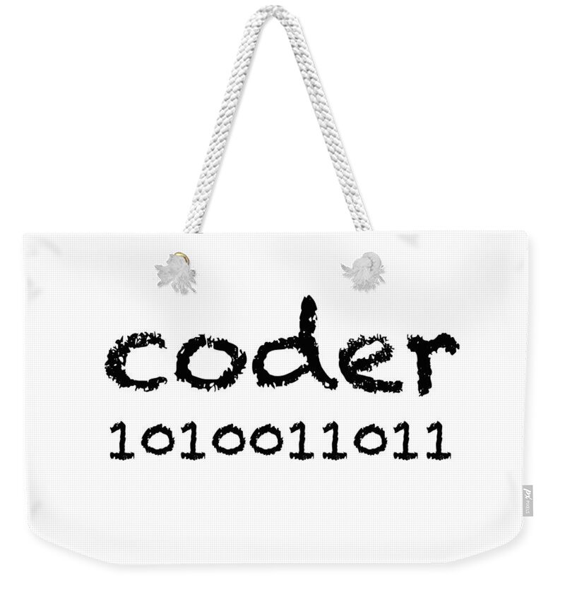 Coding Coders computer Science women's Fashion girl's Fashion teen Fashion Fashion Weekender Tote Bag featuring the photograph Coder #2 by Bill Owen