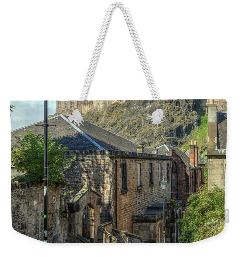 Edinburgh Castle Weekender Tote Bag featuring the photograph Edinburgh - Scotland #2 by Joana Kruse
