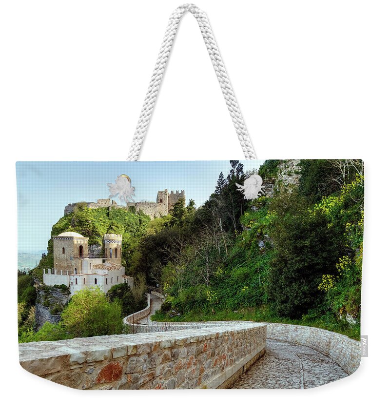 Erice Weekender Tote Bag featuring the photograph Erice - Sicily #2 by Joana Kruse