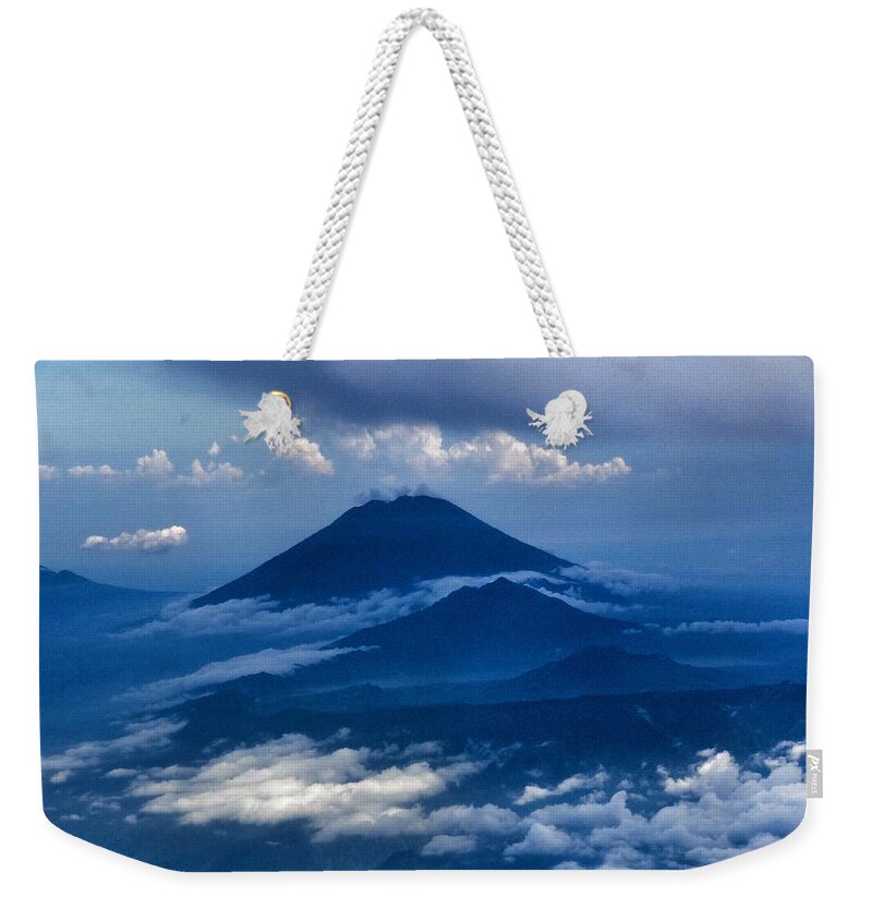 Bali Weekender Tote Bag featuring the photograph Island of the Gods #2 by Lorelle Phoenix