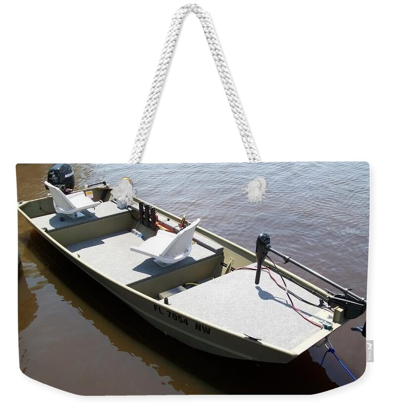 Jon Boat Accessories #2 Weekender Tote Bag