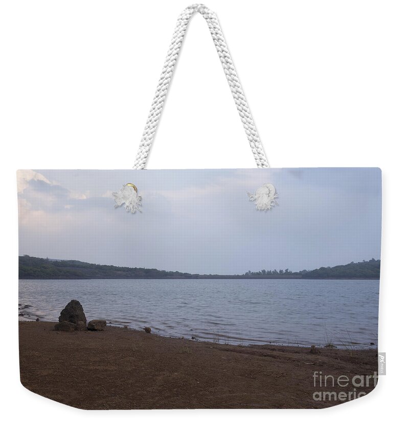 Kaas Weekender Tote Bag featuring the photograph Kaas Lake #2 by Kiran Joshi