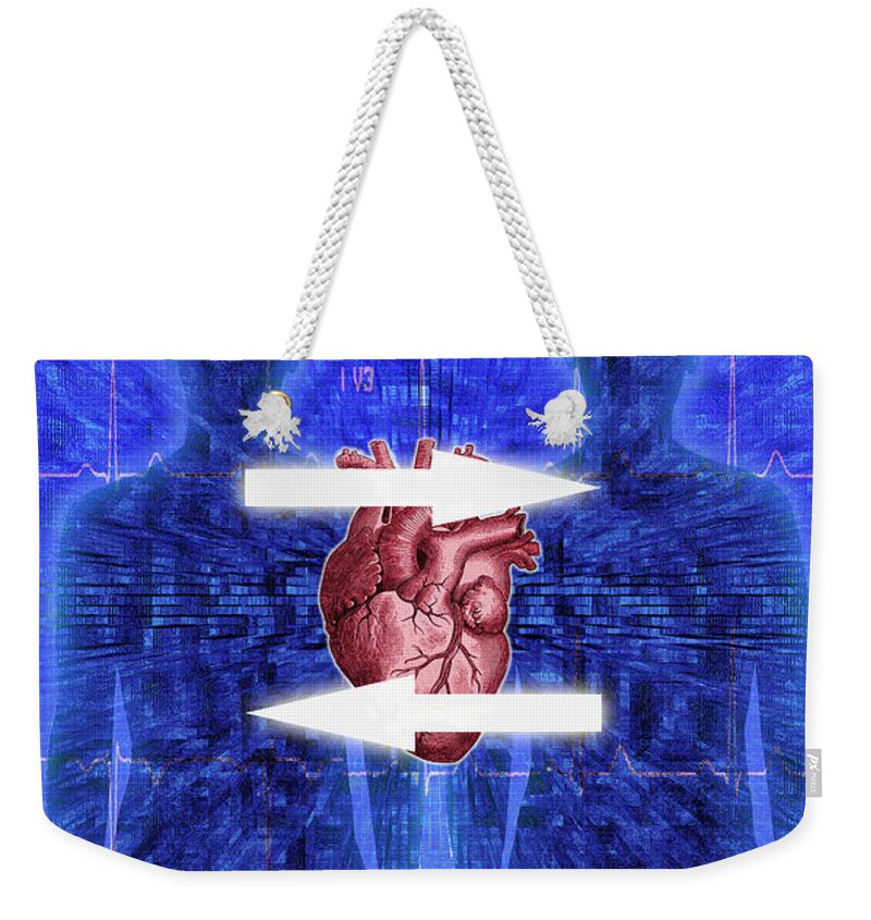 Organ Donation Weekender Tote Bag featuring the photograph Organ Donation #2 by George Mattei