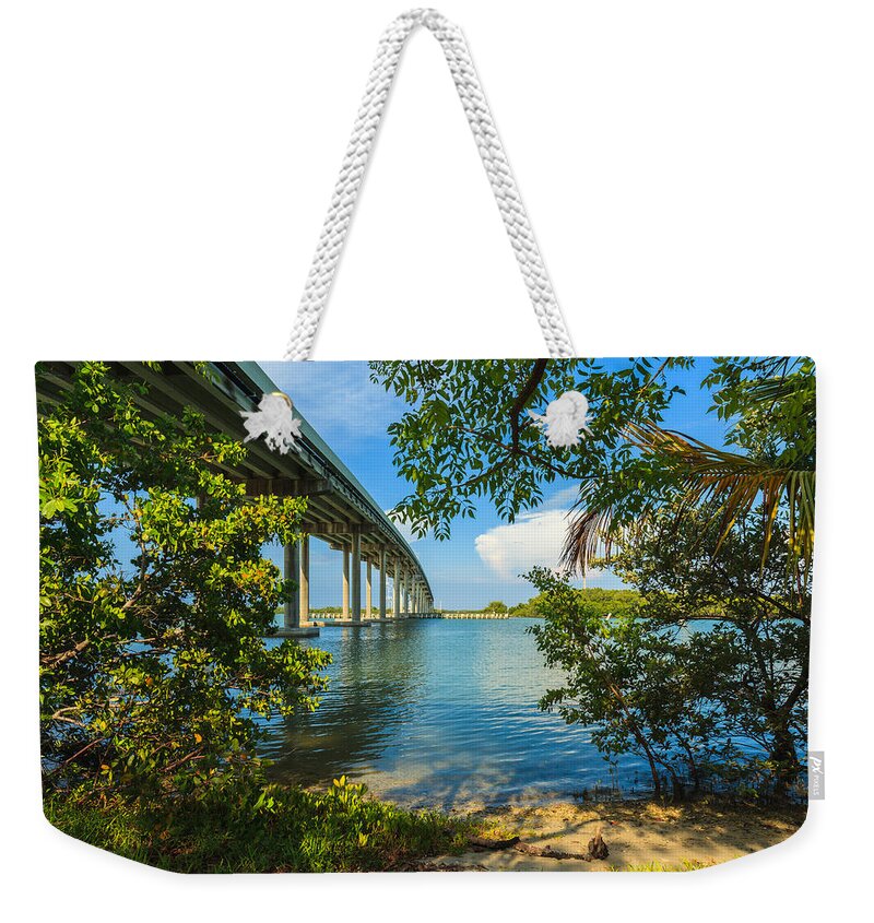 Everglades Weekender Tote Bag featuring the photograph San Marco Bridge #2 by Raul Rodriguez