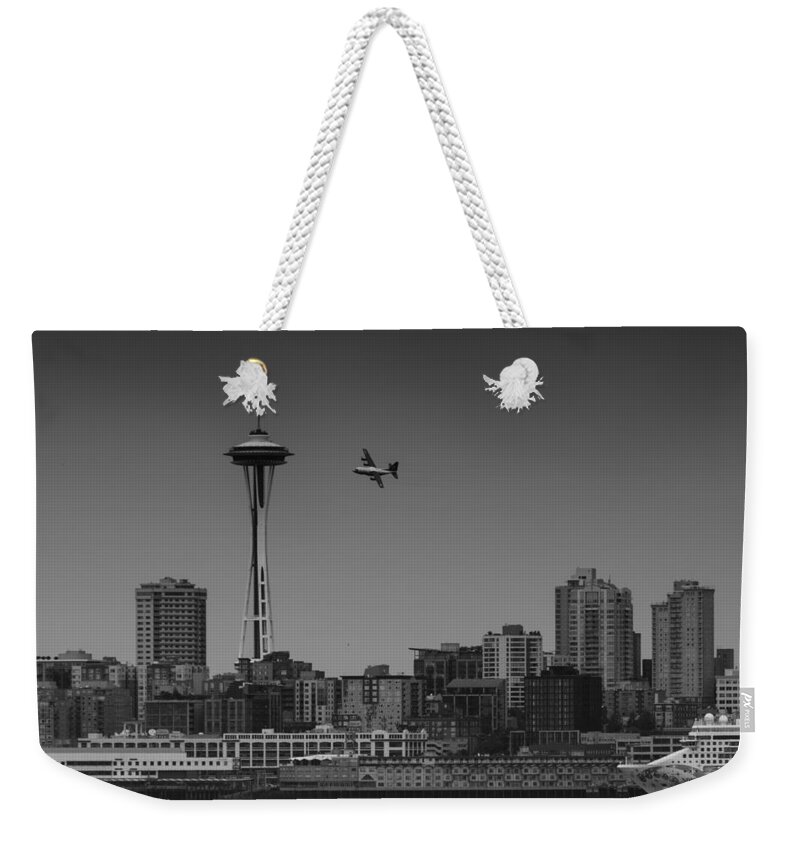 Fat Albert Weekender Tote Bag featuring the photograph Seattle Seafair #2 by David Gleeson