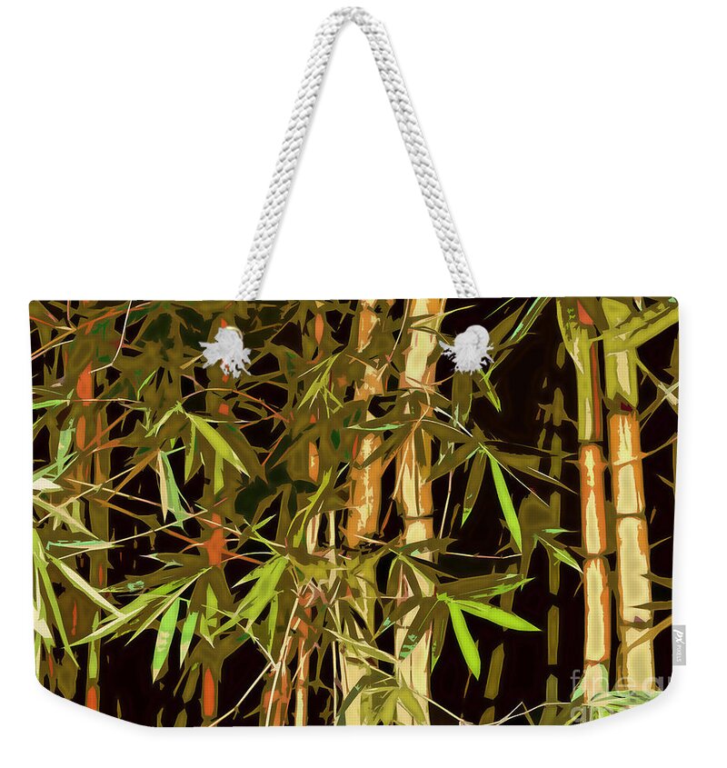 Tree Weekender Tote Bag featuring the mixed media Tree Collection #2 by Marvin Blaine