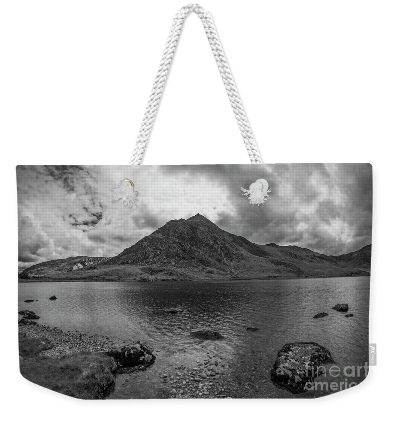 Wales Weekender Tote Bag featuring the photograph Tryfan Mountain #2 by Ian Mitchell