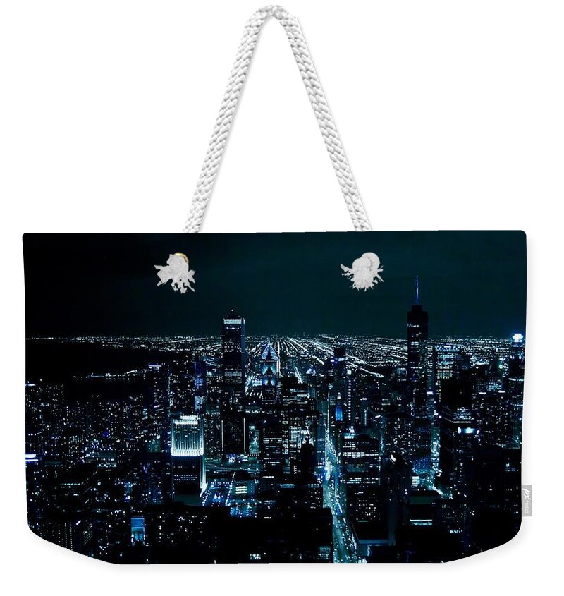City Weekender Tote Bag featuring the photograph City #20 by Jackie Russo