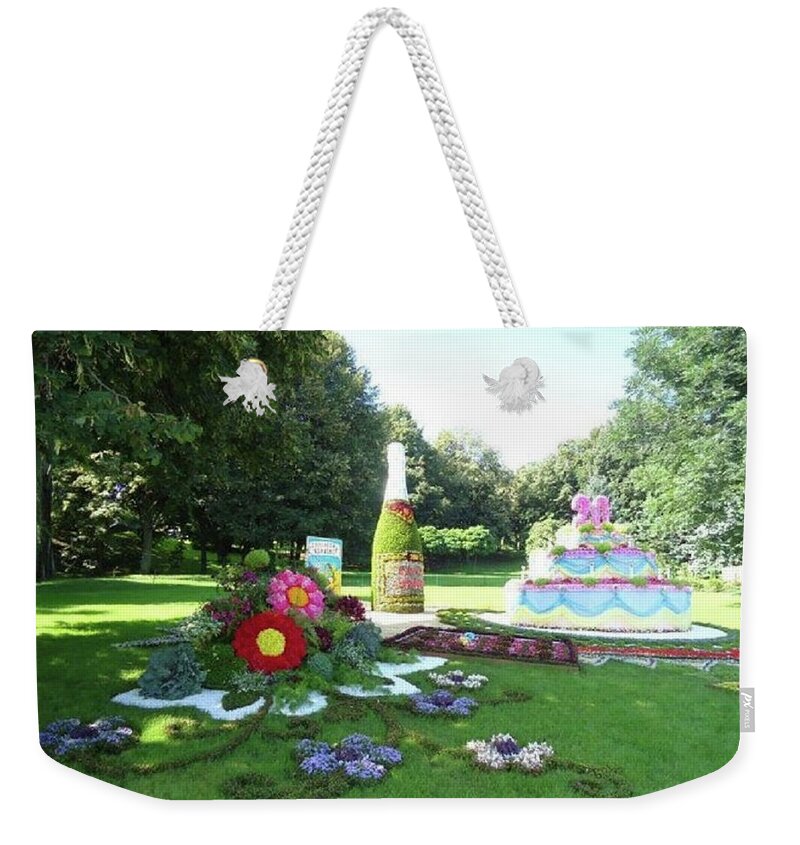 Garden Weekender Tote Bag featuring the photograph Garden #20 by Jackie Russo
