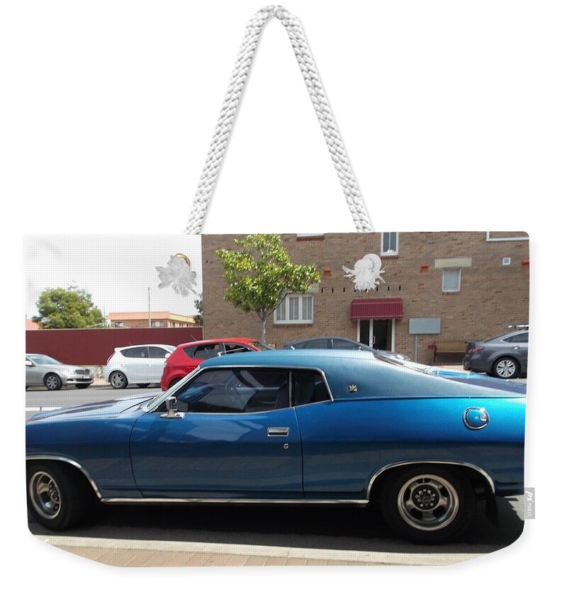 Car Weekender Tote Bag featuring the photograph Car #21 by Jackie Russo