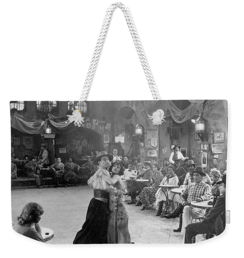 -nec12- Weekender Tote Bag featuring the photograph Rudolph Valentino #21 by Granger
