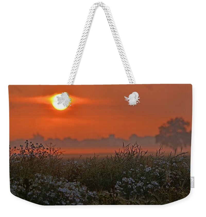 Sunset Weekender Tote Bag featuring the photograph Sunset #21 by Mariel Mcmeeking