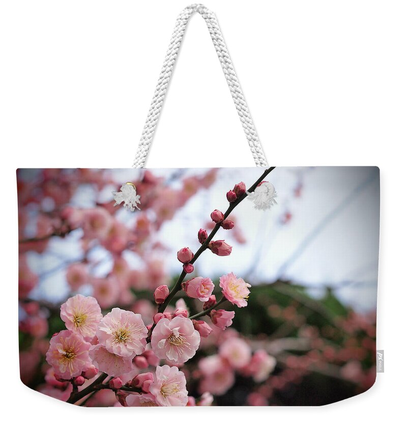 Blossom Weekender Tote Bag featuring the digital art Blossom #22 by Super Lovely