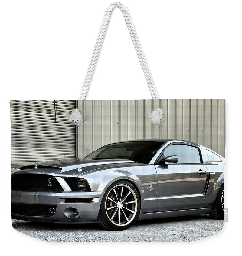 Ford Mustang Weekender Tote Bag featuring the photograph Ford Mustang #23 by Jackie Russo