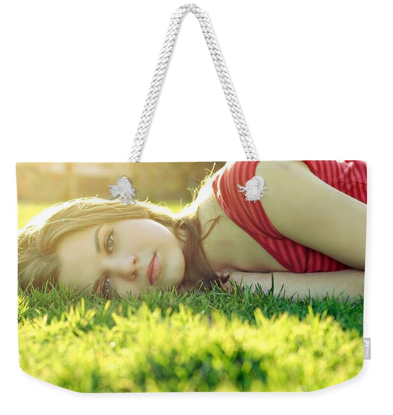 Mood Weekender Tote Bag featuring the photograph Mood #23 by Jackie Russo