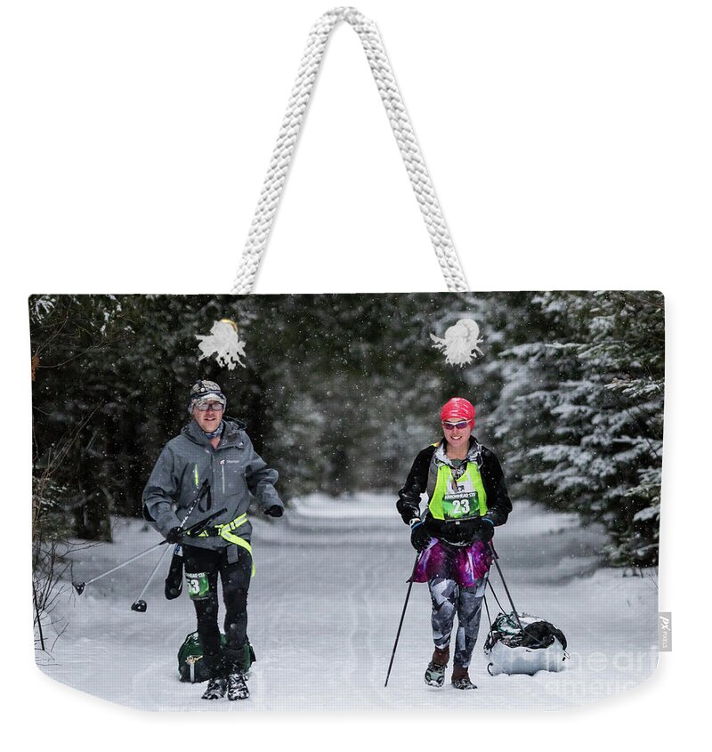 Arrowhead Ultra 125 Weekender Tote Bag featuring the photograph 2633 by Lori Dobbs