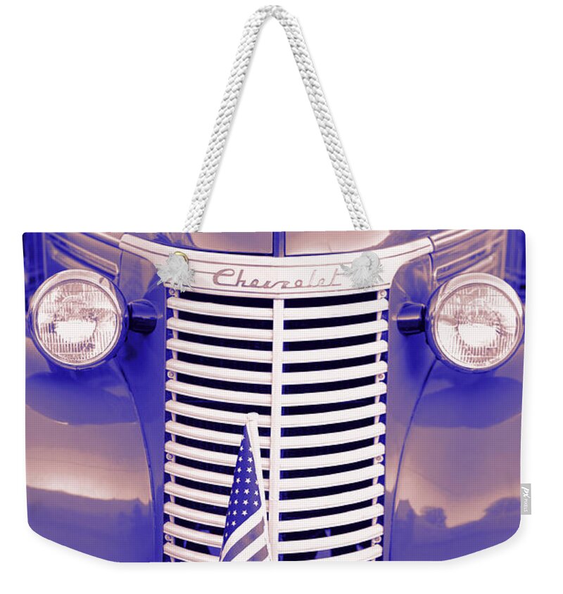 Classic Weekender Tote Bag featuring the photograph 1940 Chevy Truck #4 by George Robinson