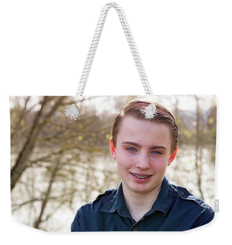  Weekender Tote Bag featuring the photograph 6 #3 by Rebecca Cozart