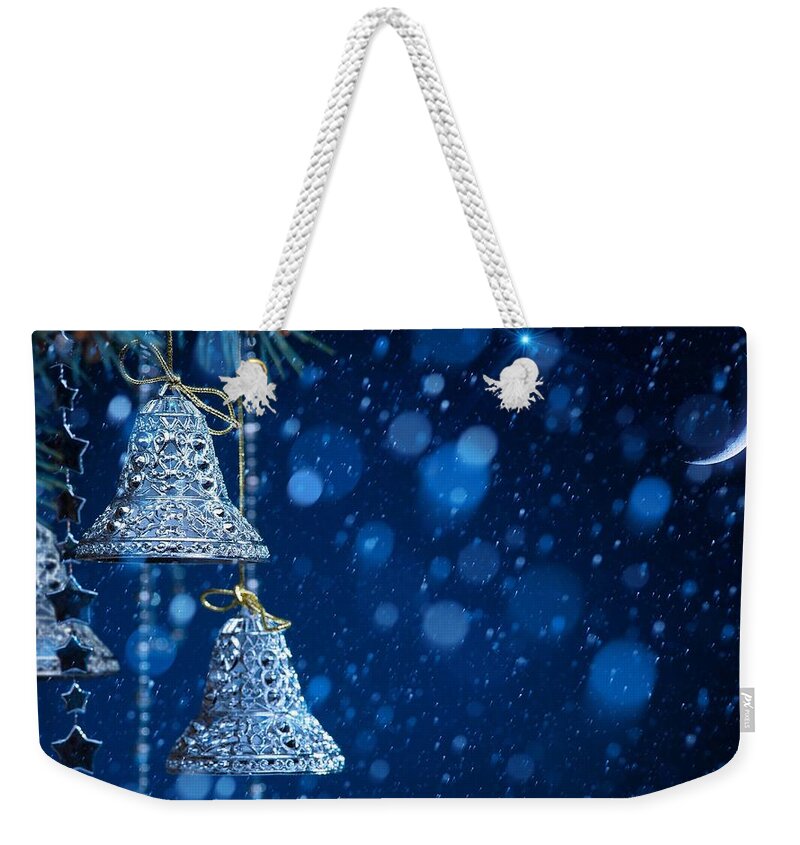 Christmas Weekender Tote Bag featuring the photograph Christmas #3 by Mariel Mcmeeking