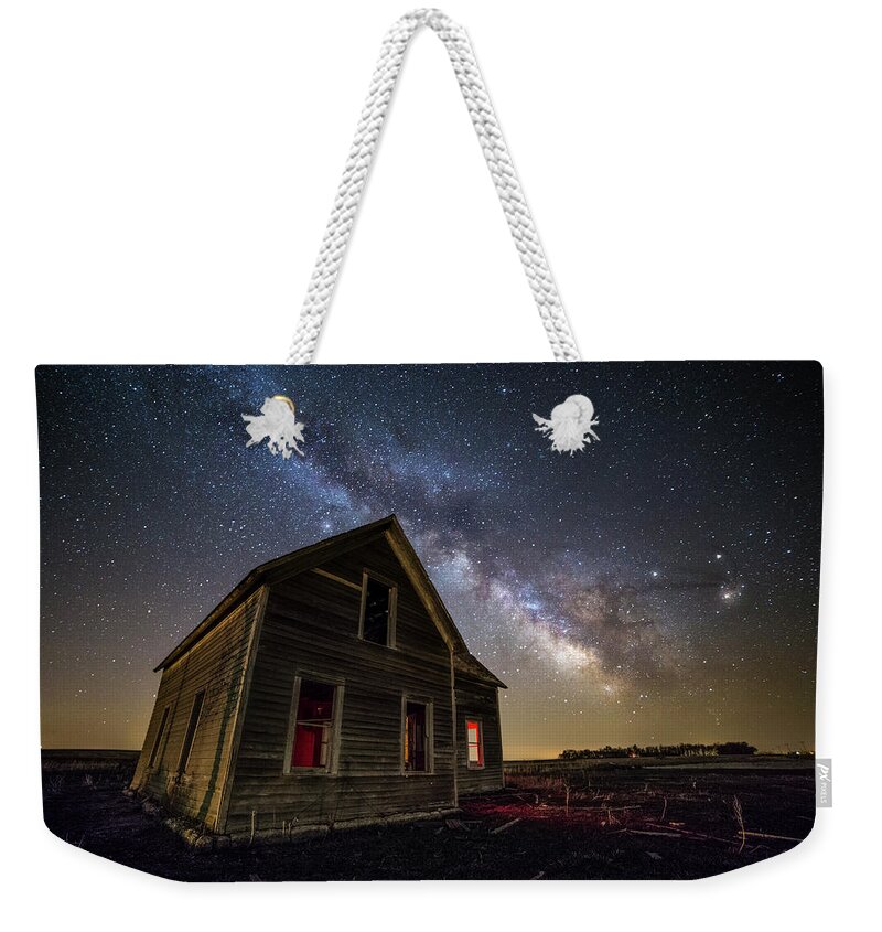 Dark Places Weekender Tote Bag featuring the photograph Dark Place #3 by Aaron J Groen