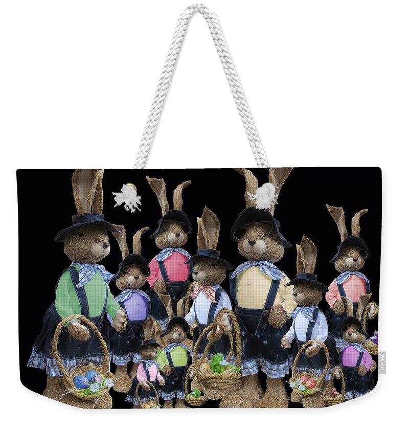 Easter Weekender Tote Bag featuring the photograph Easter #3 by Mariel Mcmeeking