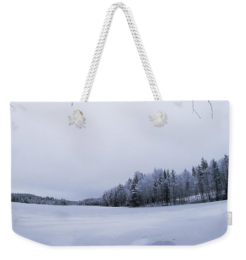 Lehtokukka Weekender Tote Bag featuring the photograph Koverolampi #3 by Jouko Lehto