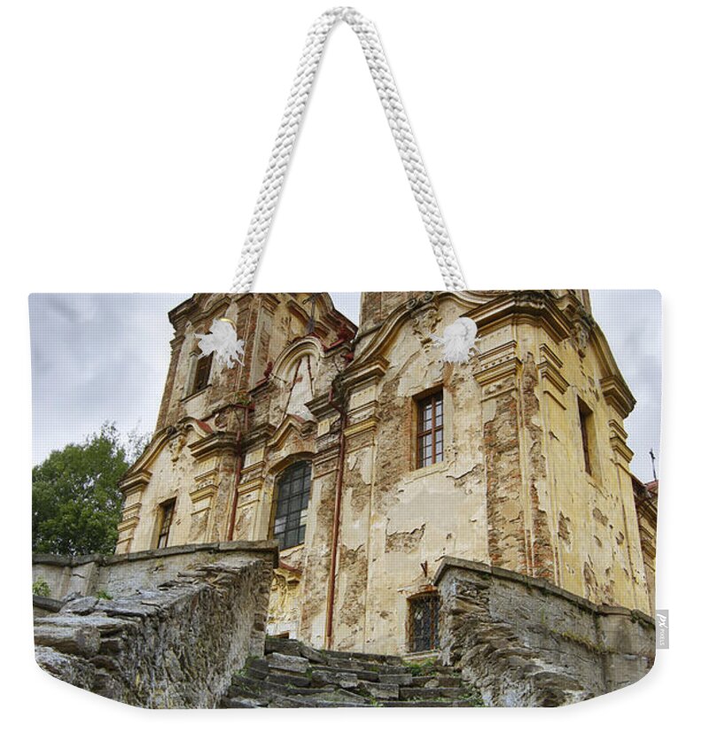 Church Weekender Tote Bag featuring the photograph The Church of the Visitation - Skoky #3 by Michal Boubin