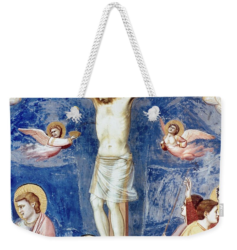 Bondone Weekender Tote Bag featuring the photograph The Crucifixion #3 by Granger