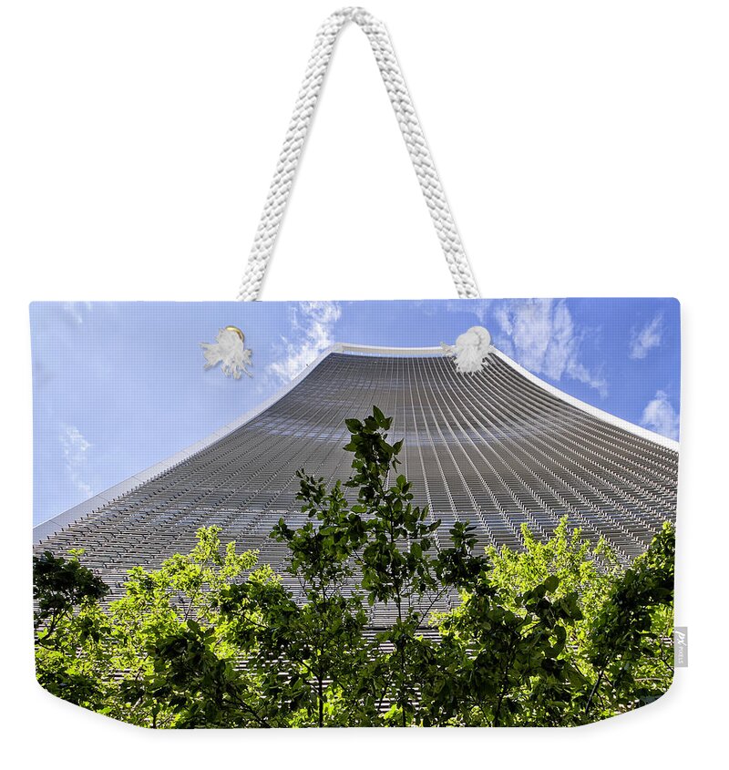 Finance Weekender Tote Bag featuring the photograph Walkie Talkie Skyscraper London #3 by Shirley Mitchell