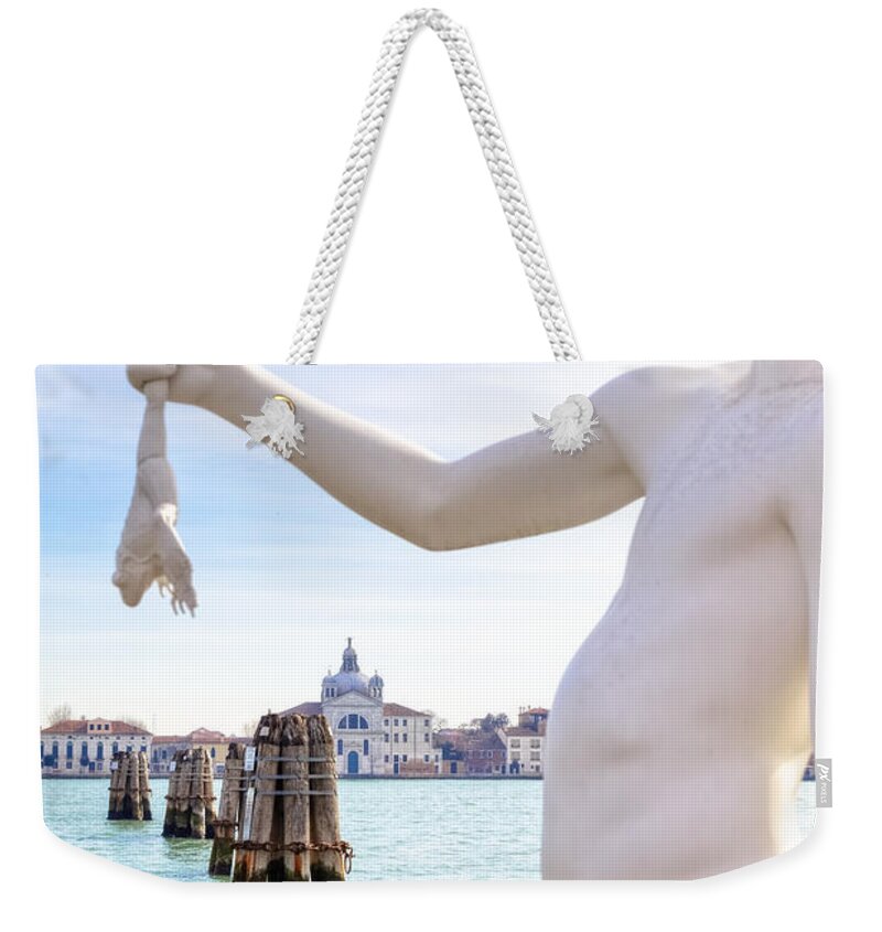Boy With Frog Weekender Tote Bag featuring the photograph Venezia #31 by Joana Kruse