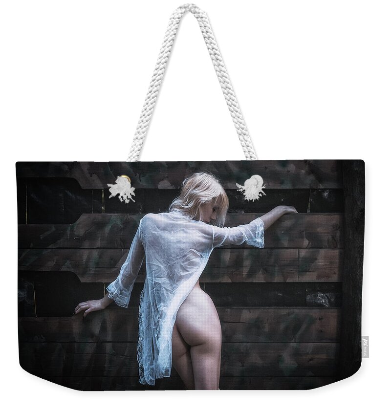 Adult Weekender Tote Bag featuring the photograph Apsarasa by Traven Milovich