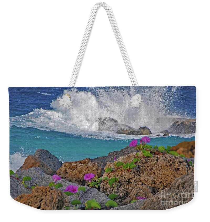 Singer Island Weekender Tote Bag featuring the photograph 34- Beauty and Power by Joseph Keane