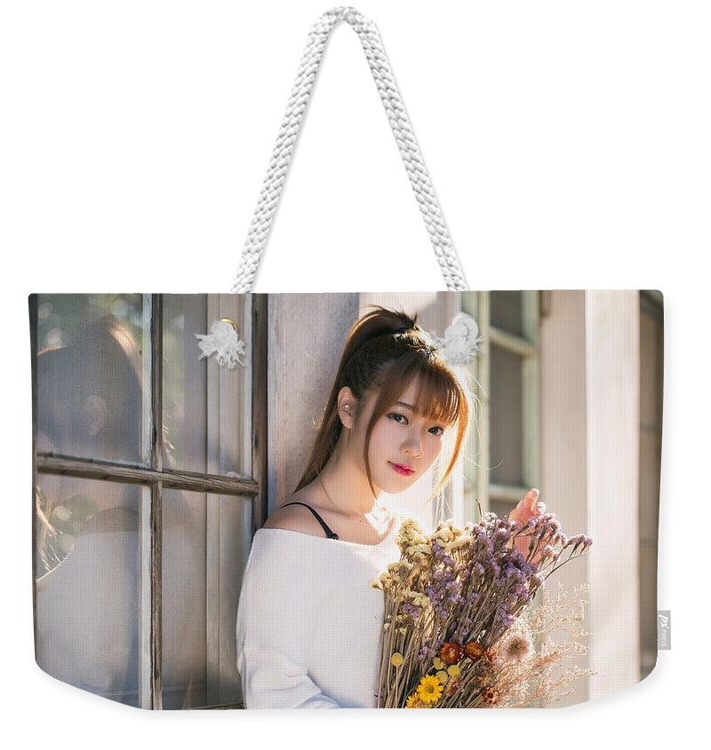 Asian Weekender Tote Bag featuring the photograph Asian #35 by Jackie Russo