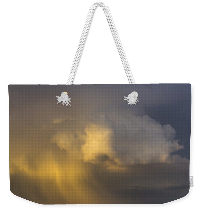 Nebraskasc Weekender Tote Bag featuring the photograph 2nd Storm Chase 2015 #13 by NebraskaSC