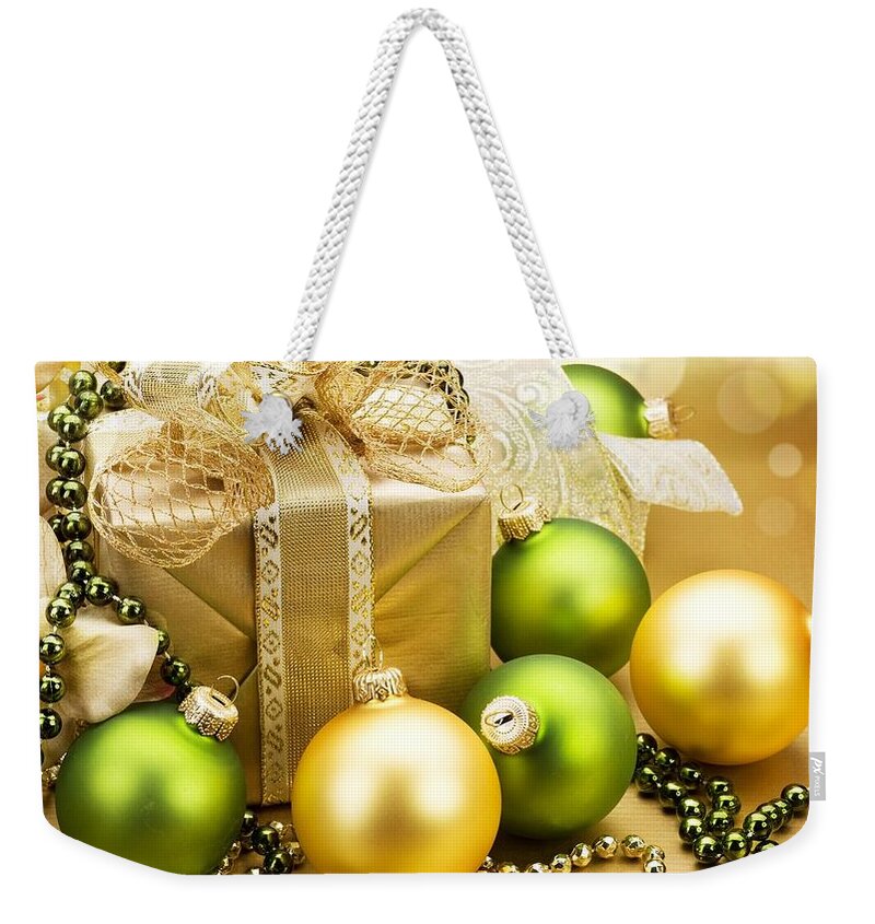 Christmas Weekender Tote Bag featuring the photograph Christmas #37 by Jackie Russo