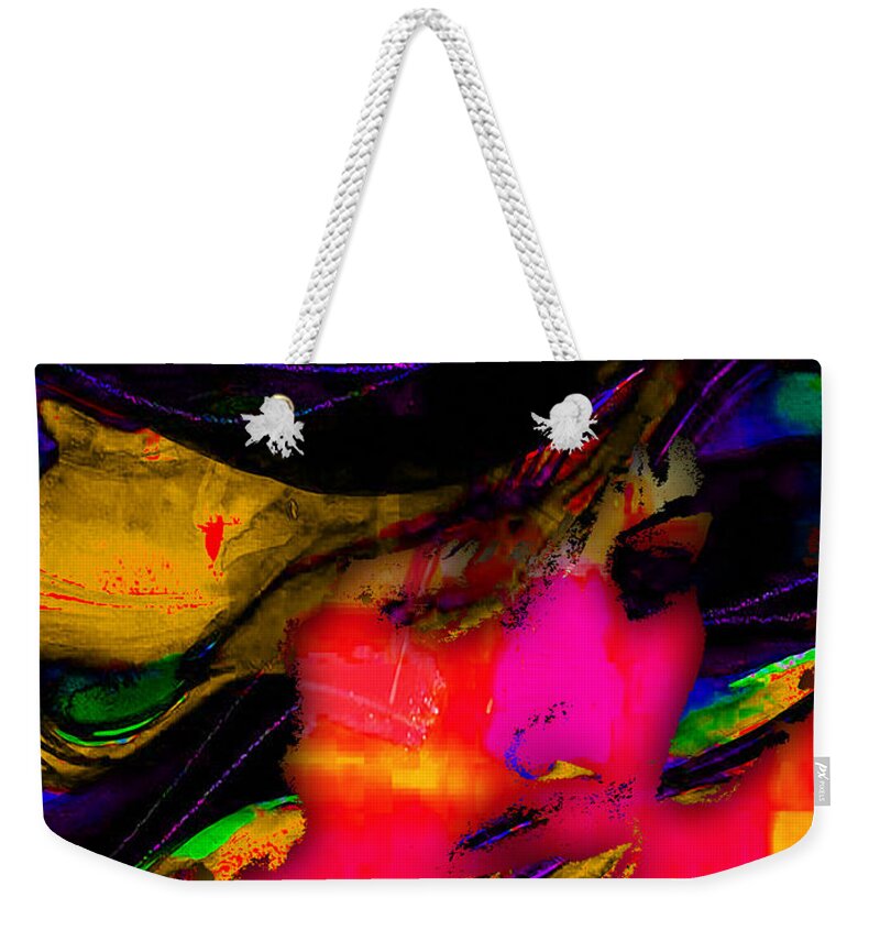 Eric Clapton Weekender Tote Bag featuring the mixed media Eric Clapton Collection #39 by Marvin Blaine