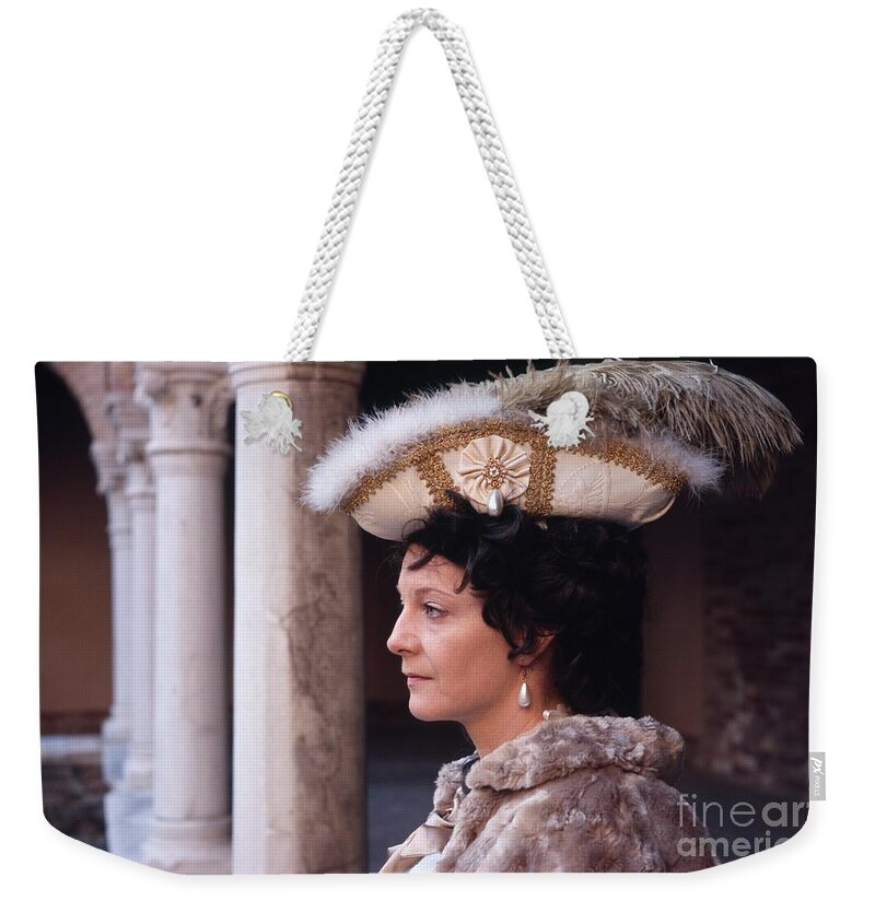 Venezia Weekender Tote Bag featuring the photograph Carnevale by Riccardo Mottola