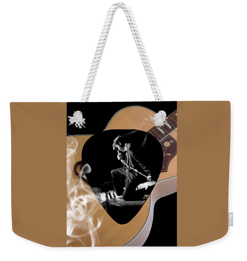 Elvis Art Weekender Tote Bag featuring the mixed media Elvis Presley Art #3 by Marvin Blaine