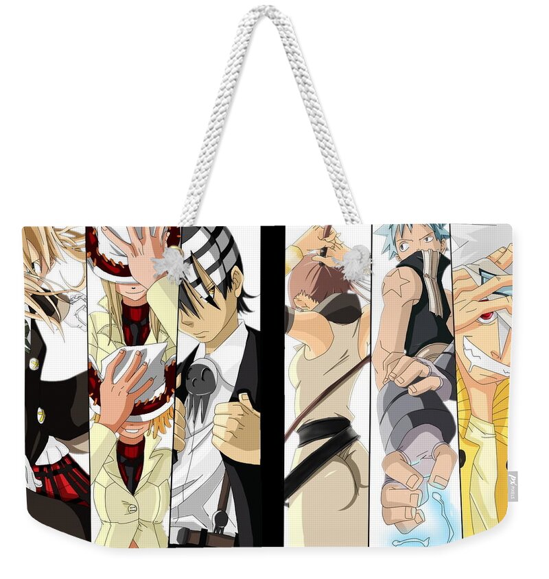 Soul Eater Weekender Tote Bag featuring the digital art Soul Eater #4 by Super Lovely