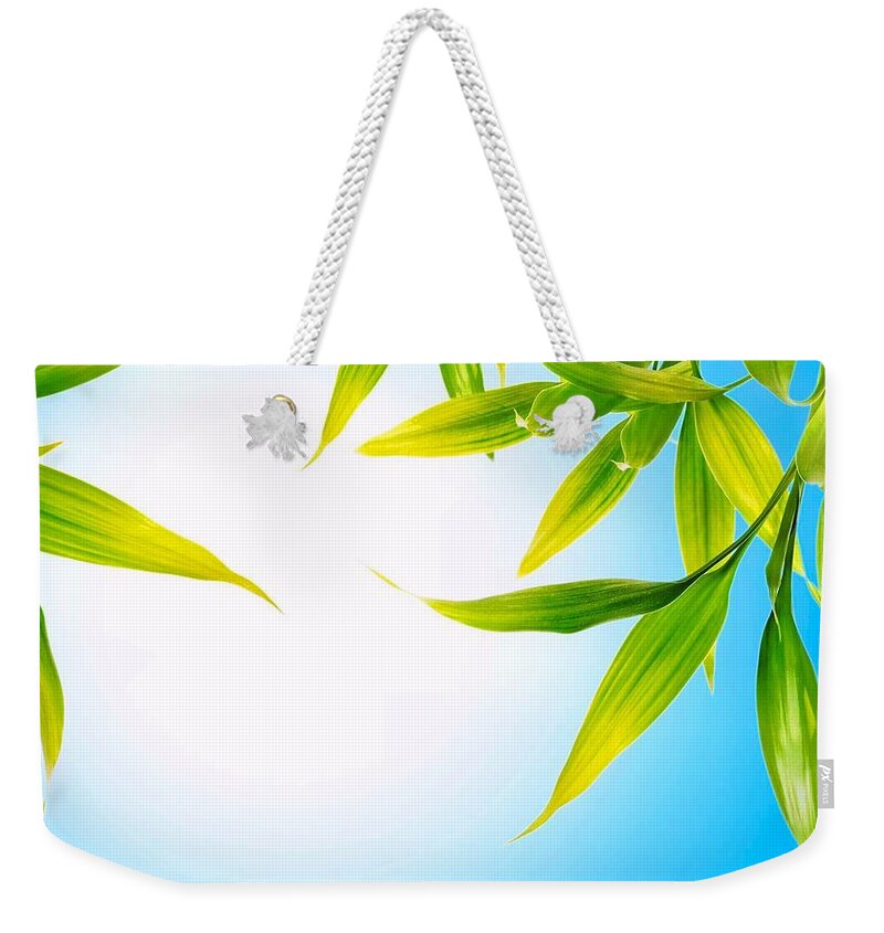Spring Weekender Tote Bag featuring the digital art Spring #4 by Super Lovely