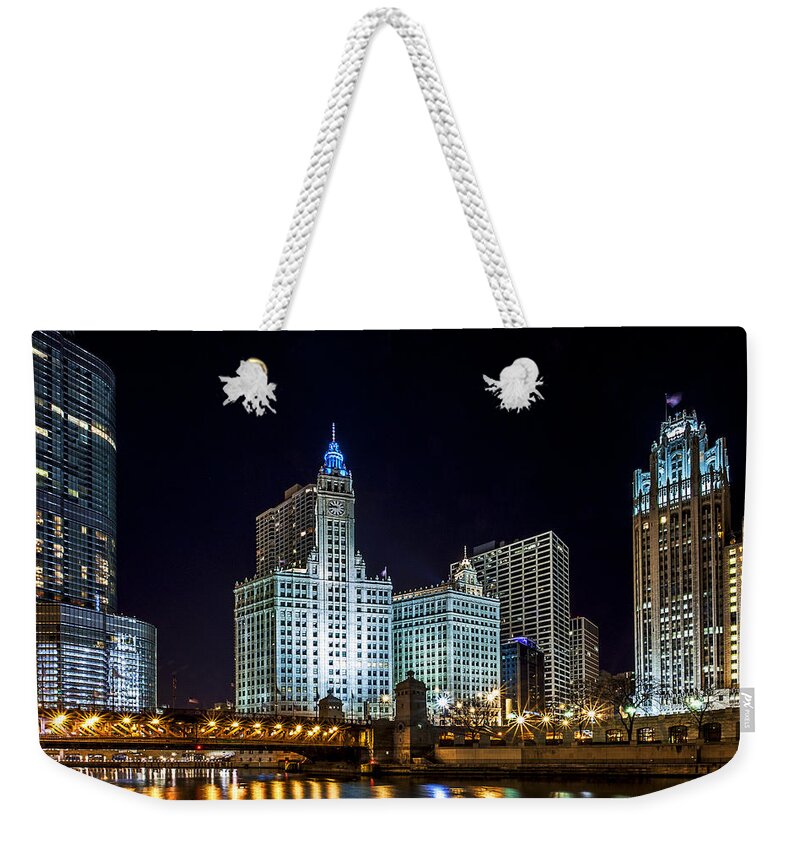 Cj Schmit Weekender Tote Bag featuring the photograph 400 North by CJ Schmit