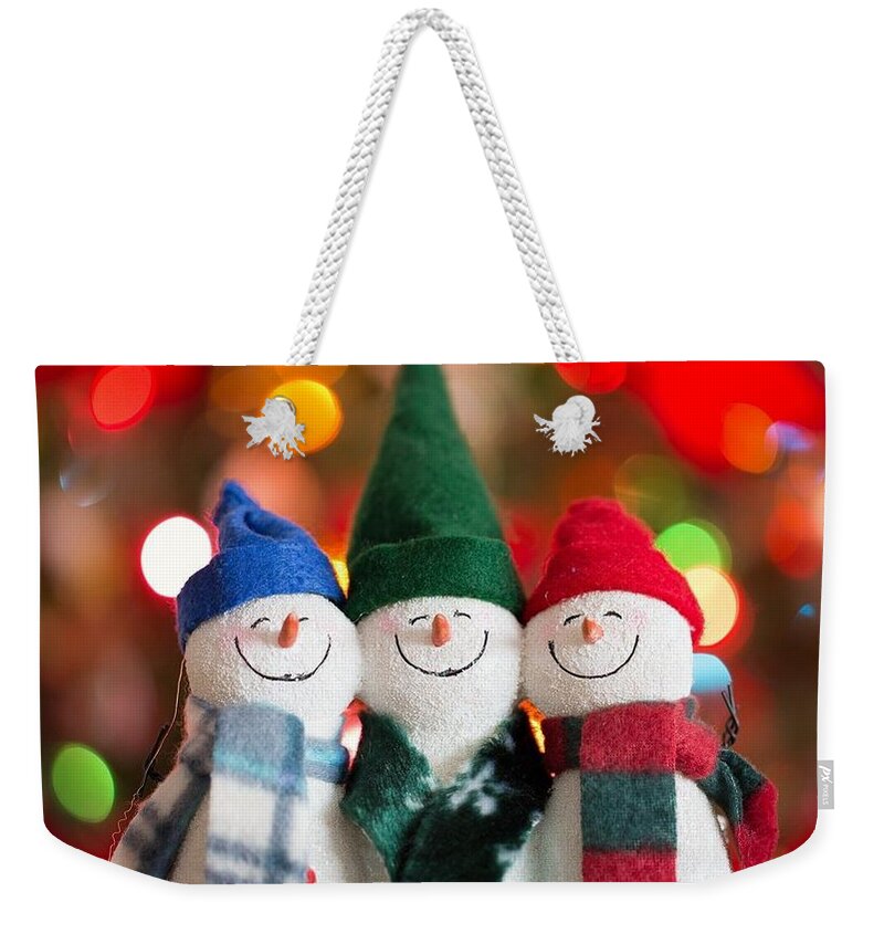 Christmas Weekender Tote Bag featuring the photograph Christmas #43 by Jackie Russo